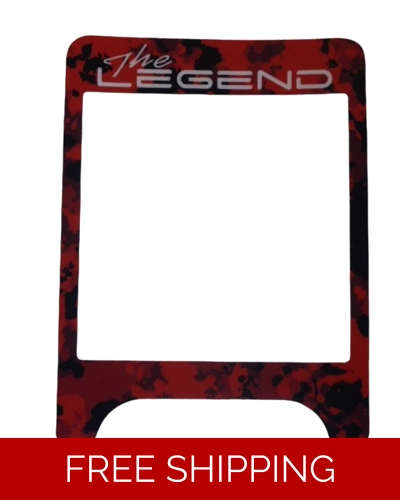 A Nokta LEGEND keypad sticker in seven colour choicer